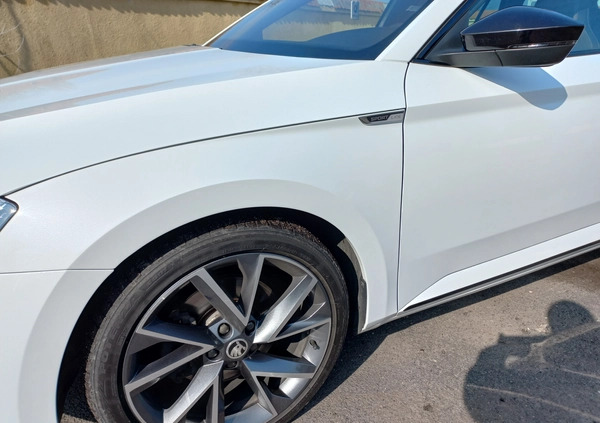 Skoda Superb cena 129900 przebieg: 97000, rok produkcji 2021 z Witkowo małe 79